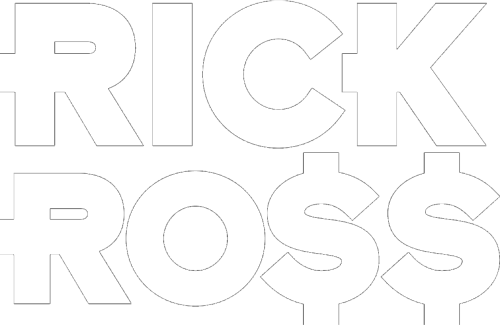 RICK ROSS LOGO white